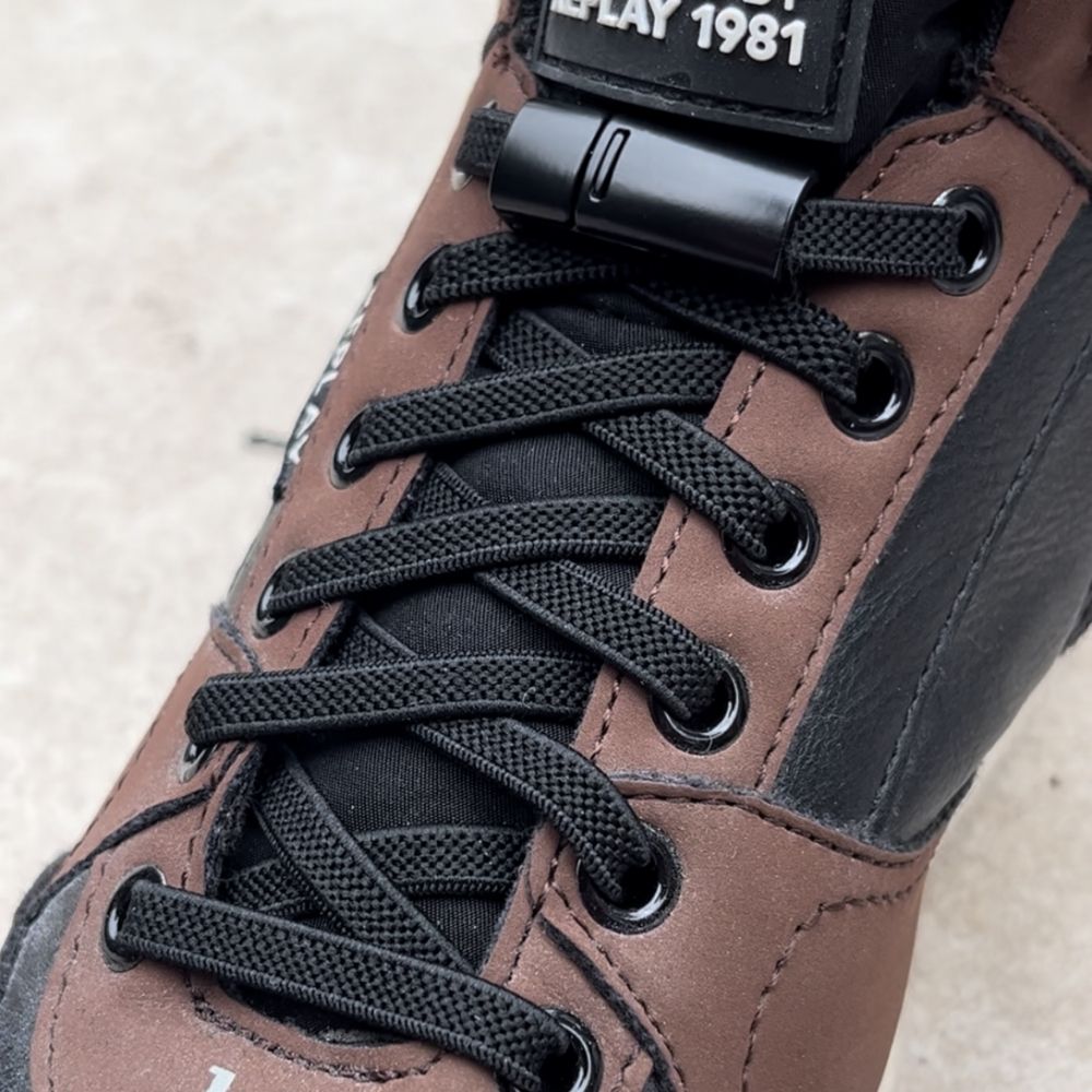Elastic No-Tie Shoelaces - 6mm Flat