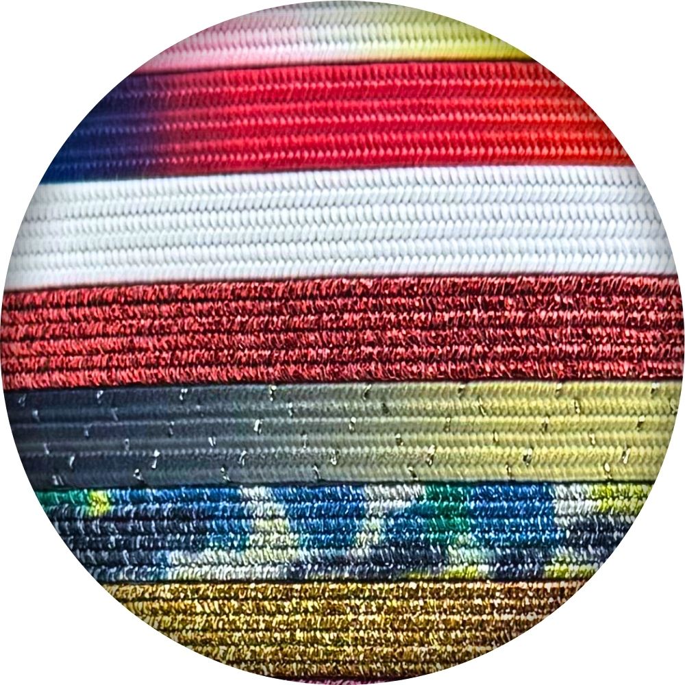 Elastische veters bling 6 mm