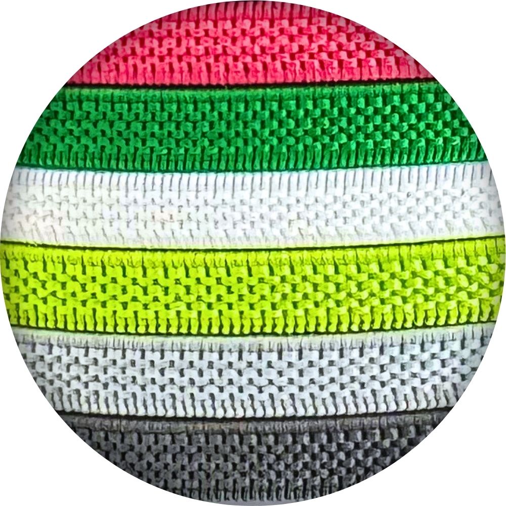 Elastische veters plat 6 mm