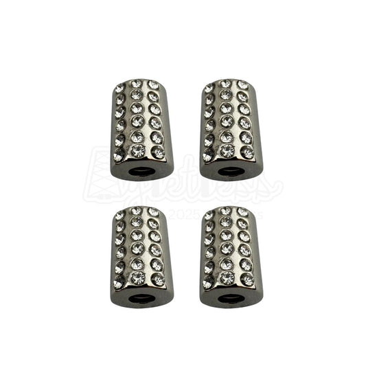 Elastische veters bling steentjes sluiting geschikt voor elastische veters van 3 tot 9 mm breed