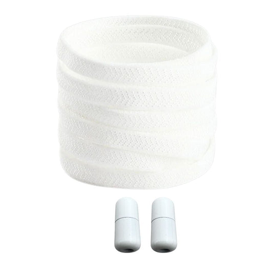 No Tie Laces Flat Wide Capsule Lock – Pair