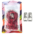 Elastische veters zonder strikken fluffy 7mm magnetische sluiting rood in luxe verpakking