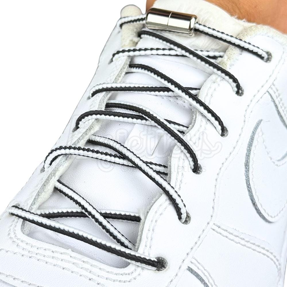 Elastic Laces triangle 3mm Capsule - No Tie - 4th Free – Agletless ...