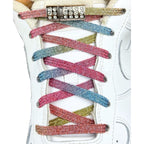 Elastische veters zonder strikken glitter 6mm bling magnetische sluiting candy met stretch uitgerekt