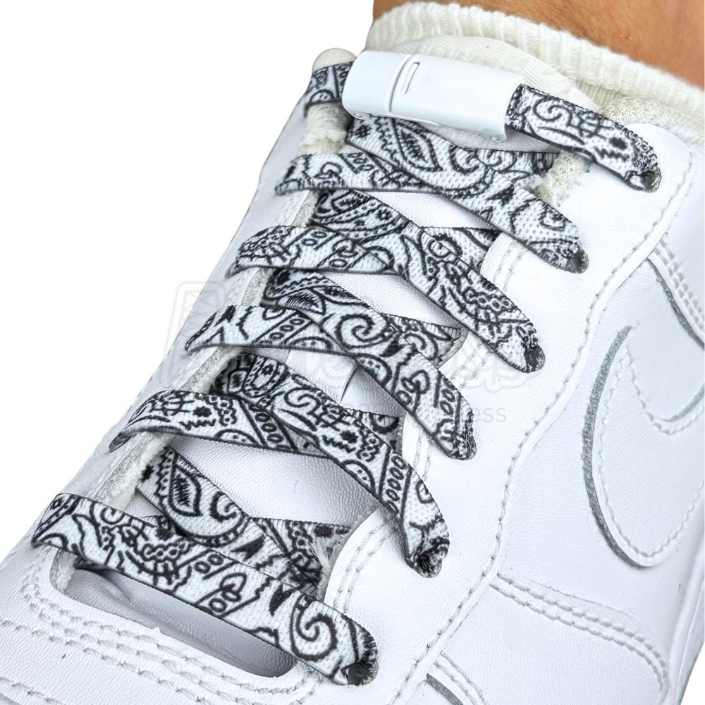 Elastic Laces paisley 9mm Magnet - No Tie - 4th Free – Agletless ...