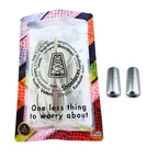 Elastische veters zonder strikken plat 7mm capsule sluiting beige in luxe verpakking