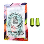 Elastische veters zonder strikken reflecterend 3mm capsule sluiting lichtgroen in luxe verpakking