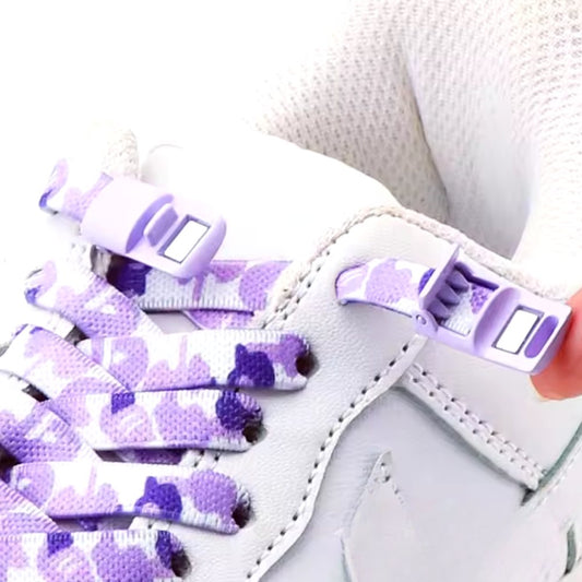 camouflage-elastic-no-tie-shoelaces-violet-nike-air-force-magnetic-lock