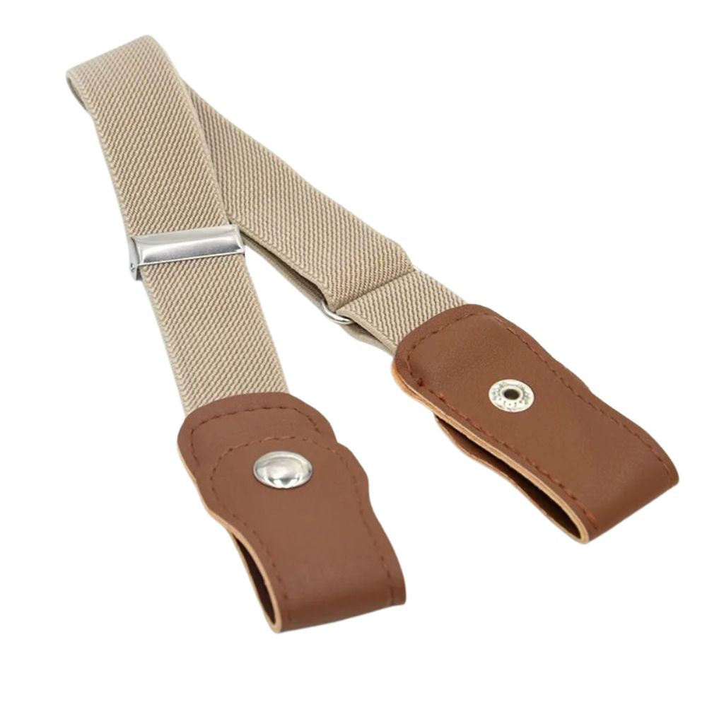 Elastische riem khaki