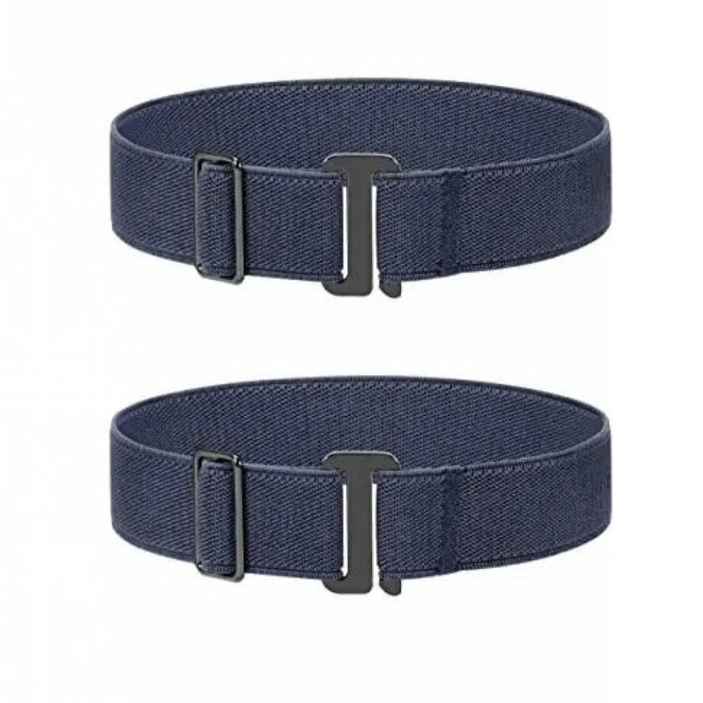 Elastische riem voor jurk marineblauw