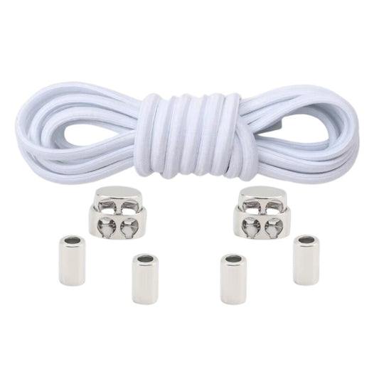 Luxe Elastische Veters Wit - 1 Paar